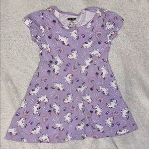 Purple Unicorn Toddler/Baby Dress